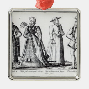 Fashion during the Tudor Period Metal Ornament