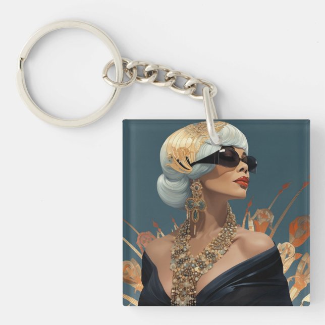 FASHION- ESQUE #1 KEYCHAIN (Front)