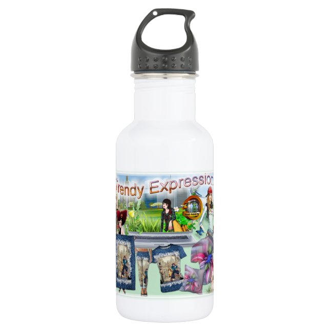 Fashion Expressions 532 Ml Water Bottle (Front)