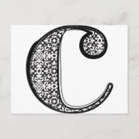 Fashion font, Letter c