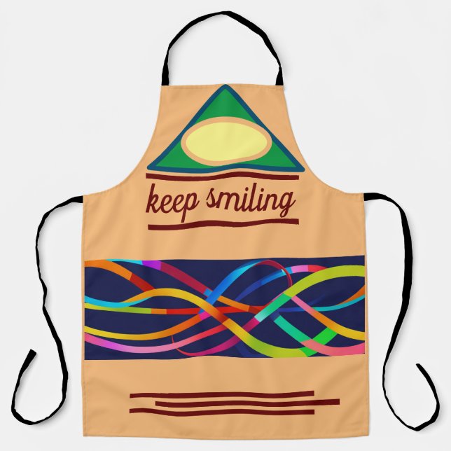  Fashion-forward Designer Apron (Front)