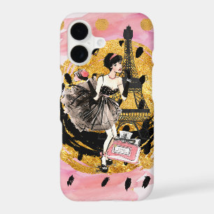 Fashion Girl in Paris Phonecase