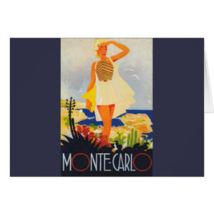 Fashion Girl Monte Carlo Beach Voyage