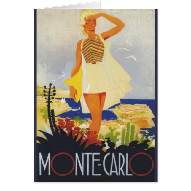 Fashion Girl Monte Carlo Beach Voyage (Devant)