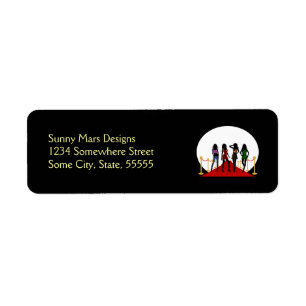 Fashion Girls Red Carpet Custom Black Labels