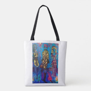 Fashion Girls Runway Tote Bag