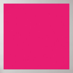 Hot Pink Background Posters, Prints & Poster Printing | Zazzle