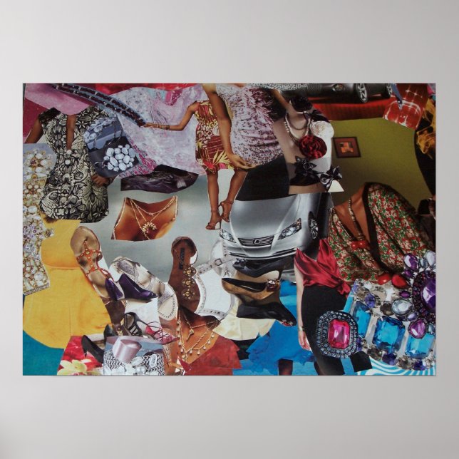 Fashion house collage poster (Front)