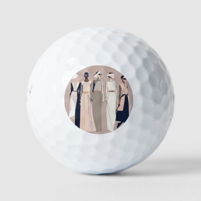 Fashion Icon Golf Ball (Front)