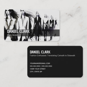 Fashion Industry Business Card