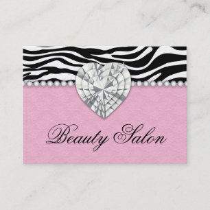 Fashion Jewels Pearls Zebra Lace Pink Appointment