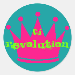 Fashion Junky Classic Round Sticker