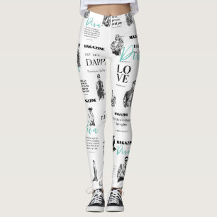 Fashion magazine Leggings