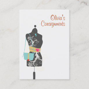 Fashion Mannequin Business Card