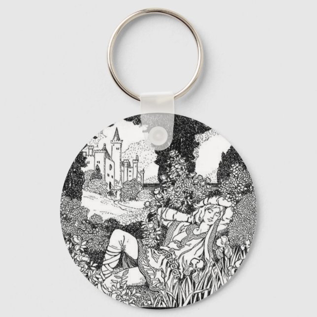 Fashion Middle Ages Keychain (Front)