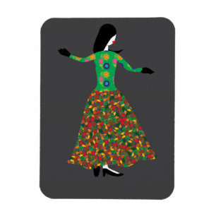 Fashion Model 01 Magnet