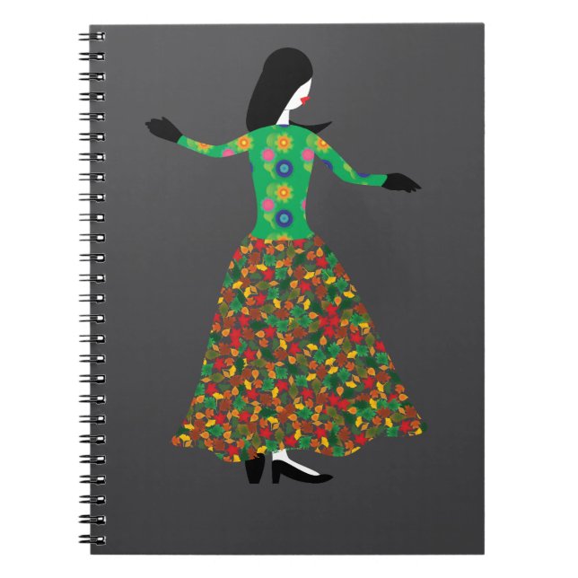 Fashion Model 01 Notebook (Front)