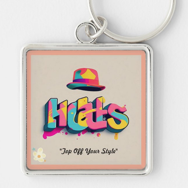 "Fashion on Top" Keychain (Front)