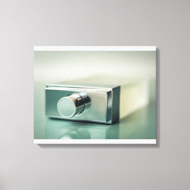 Fashion perfume bottle canvas print (Front)