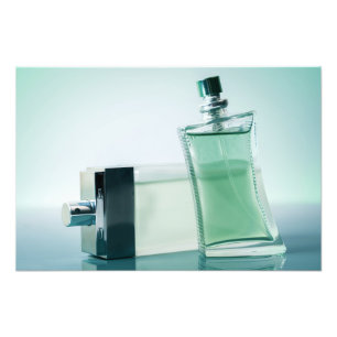 Fashion perfume bottle photo print