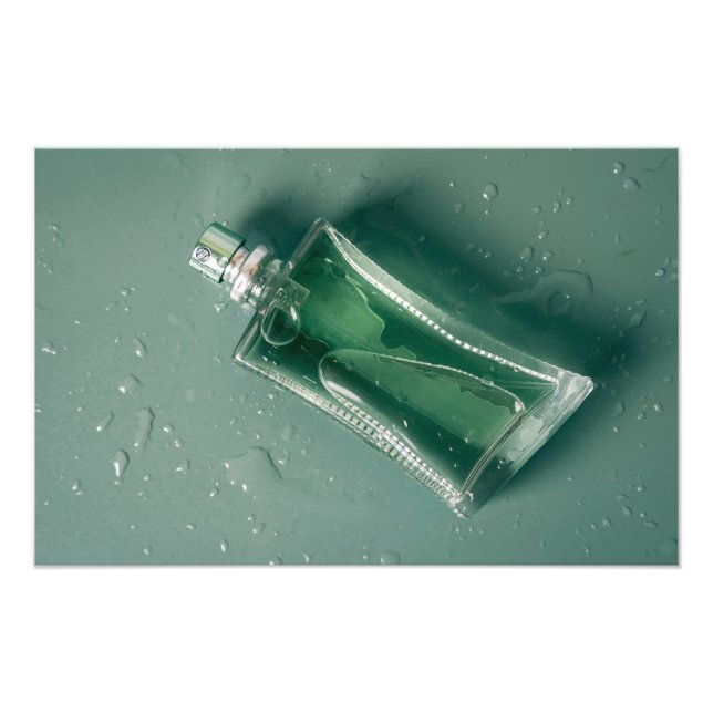 Fashion perfume bottle photo print (Front)