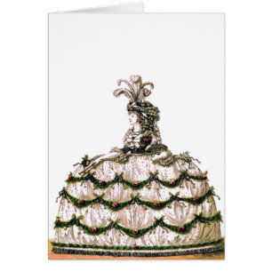 Fashion Plate ~ Card French Historical Love