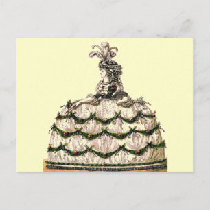Fashion Plate ~ Postcard Marie Antoinette Love