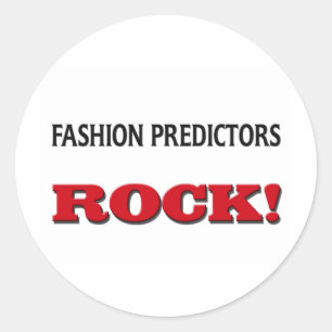 Fashion Predictors Rock Classic Round Sticker