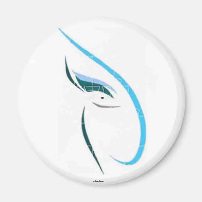 Fashion Puzzle Magnet (Front)