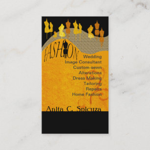 Fashion Runway  Image Consultant  Stylist Business Card
