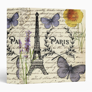 Fashion Salon SPA french eiffel tower Paris Binder