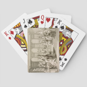 Fashion shop, from the 'Encyclopedia' by Denis Did Playing Cards