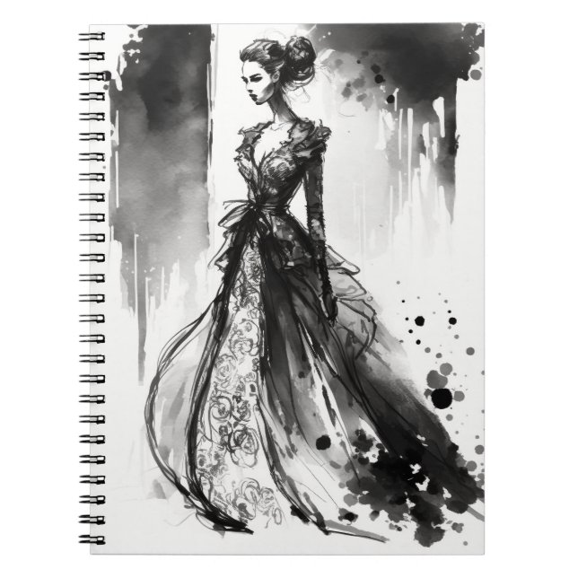 Fashion Sketch Notebook (Front)
