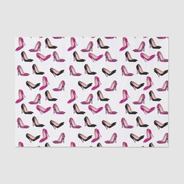 Fashion Stilettos Tissue Paper (Front)