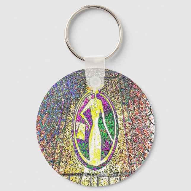 Fashion Street Keychain (Front)