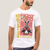 Fashion Style Kangaroo Boxing Fighter Art Design