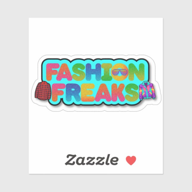 Fashion Team Logo Sticker (Feuille)