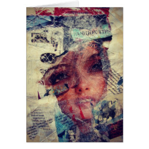 Fashion Tips Mixed Media Collage