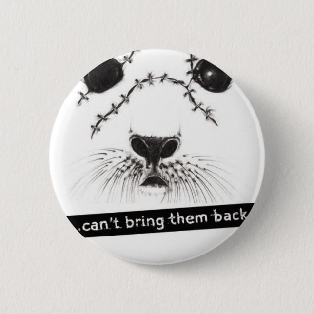 Fashion Victims 2 Inch Round Button (Front)