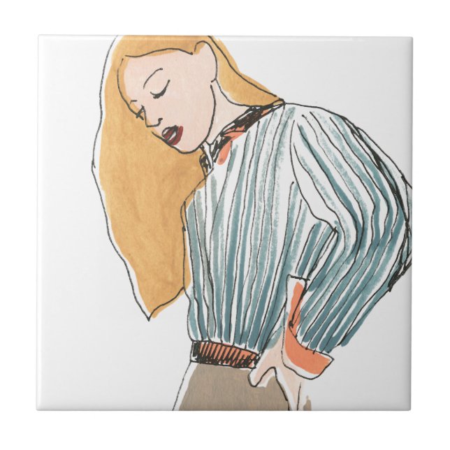 Fashion Vignette Tile (Front)