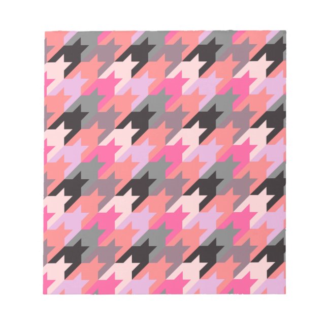 Fashion Vintage Cute- Pattern Stylish Modern       Notepad (Front)