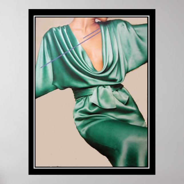 Fashion  Vintage Poster (Front)