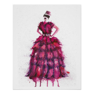 Fashion Vogue Woman Poster