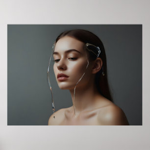 Fashion woman fine art  poster