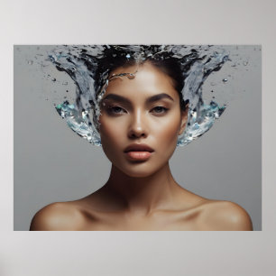 Fashion woman fine art  poster