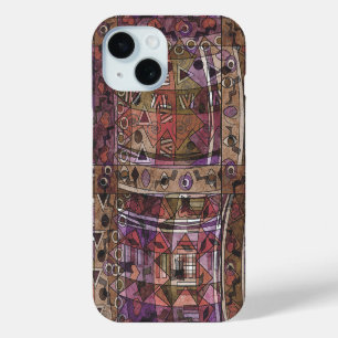 Fashionable African abstract tribal iPhone 15 Case