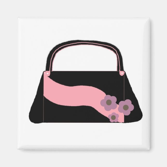 Fashionable Carry On Luggage Magnet (Front)