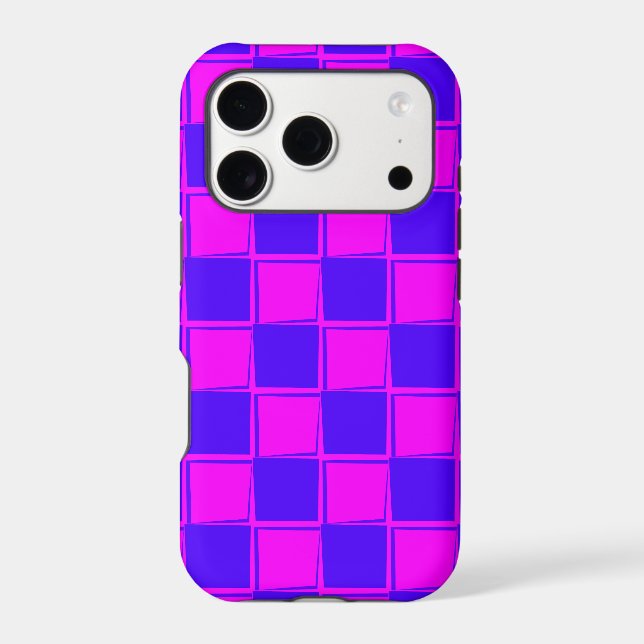 Fashionable Chequered Pattern Design (Back)