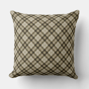 Fashionable Chequered Pattern for men's shirt and Throw Pillow