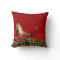 Fashionable Custom Jaguar Stilettos Throw Pillow